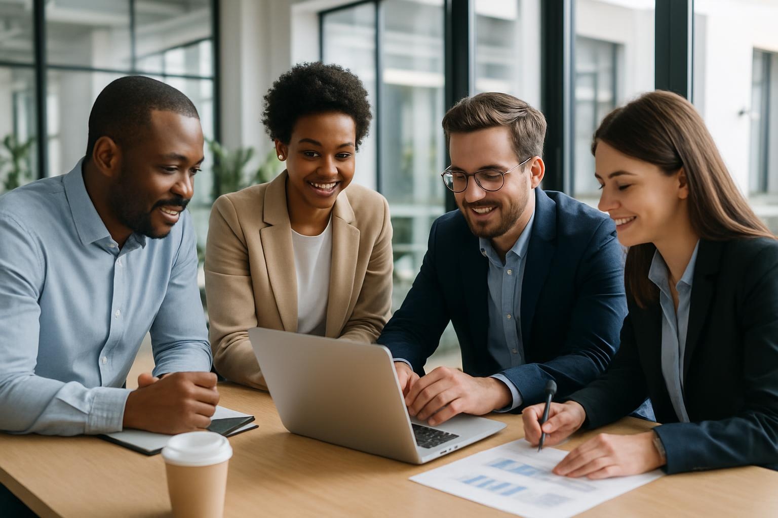 Moderne Handelslogistik und Warenpräsentation